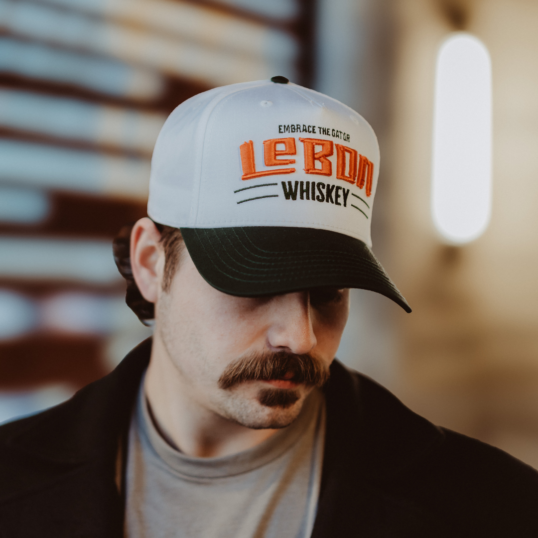 Le Bon Orange Whiskey Hat